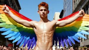 Wings of pride Art – 16×9 #0100