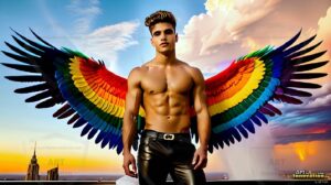 Wings of pride Art – 16×9 #0102