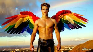Wings of pride Art – 16×9 #0103