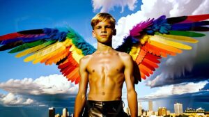 Wings of pride Art – 16×9 #0110