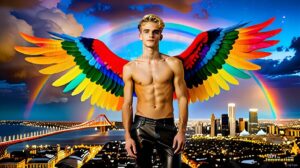Wings of pride Art – 16×9 #0114