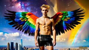 Wings of pride Art – 16×9 #0115