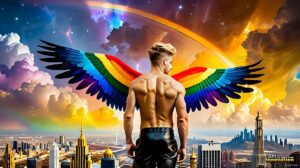 Wings of pride Art – 16×9 #0116