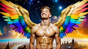 Wings of pride Art – 16×9 #0121