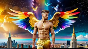 Wings of pride Art – 16×9 #0122