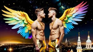 Wings of pride Art – 16×9 #0124