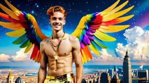 Wings of pride Art – 16×9 #0126