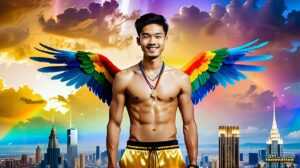 Wings of pride Art – 16×9 #0127