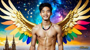 Wings of pride Art – 16×9 #0128