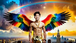 Wings of pride Art – 16×9 #0129