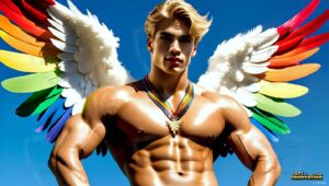 Wings of pride Art – 16×9 #0132