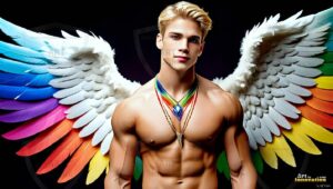 Wings of pride Art – 16×9 #0133