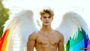 Wings of pride Art – 16×9 #0134