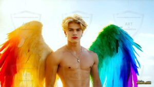 Wings of pride Art – 16×9 #0136