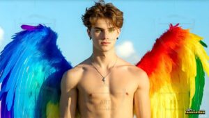 Wings of pride Art – 16×9 #0138