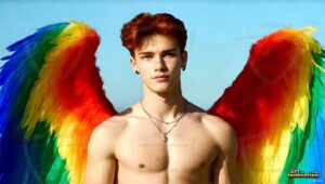 Wings of pride Art – 16×9 #0139