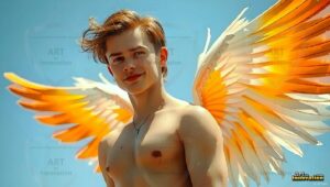 Wings of pride Art – 16×9 #0140