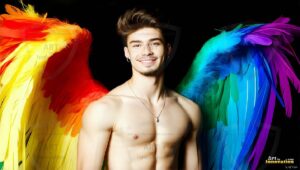 Wings of pride Art – 16×9 #0148