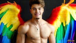 Wings of pride Art – 16×9 #0149