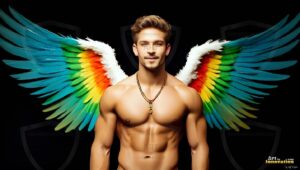 Wings of pride Art – 16×9 #0150