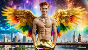 Wings of pride Art – 16×9 #0153