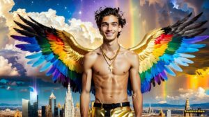 Wings of pride Art – 16×9 #0156