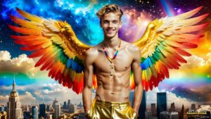 Wings of pride Art – 16×9 #0157