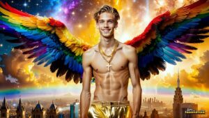 Wings of pride Art – 16×9 #0158