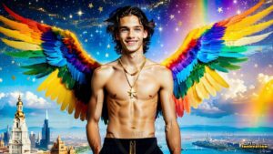 Wings of pride Art – 16×9 #0165