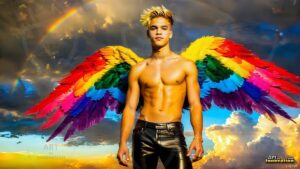Wings of pride Art – 16×9 #0167