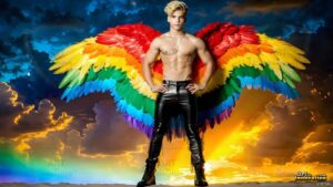 Wings of pride Art – 16×9 #0168