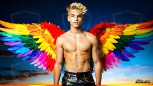 Wings of pride Art – 16×9 #0169