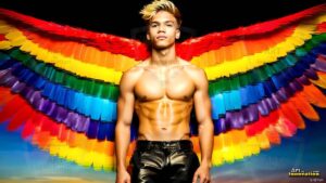 Wings of pride Art – 16×9 #0170