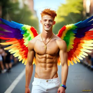 Wings of pride Art – 1×1 #0100