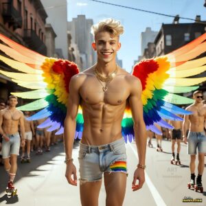 Wings of pride Art – 1×1 #0101