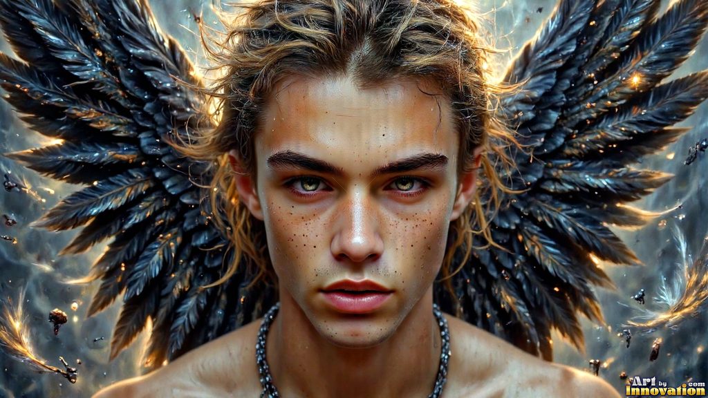 Dark Angels - AI Fallen Angel Art Gallery
