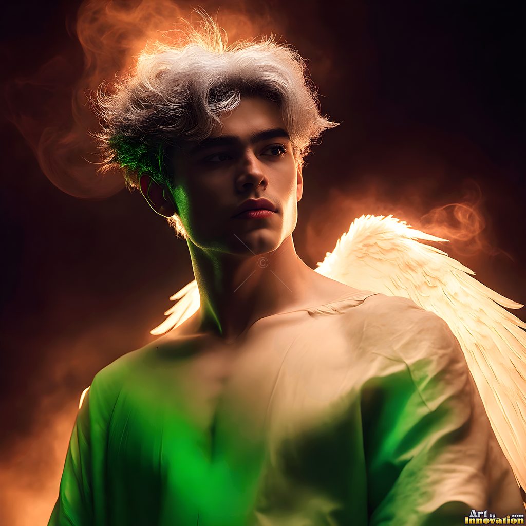 Angels from Above - AI Fantasy Art