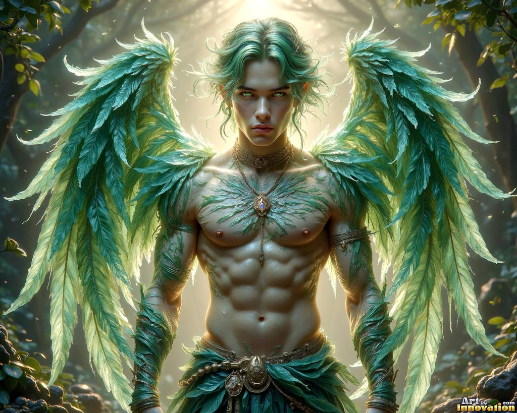 Angels of the Elements - AI Elemental Angel Art Gallery