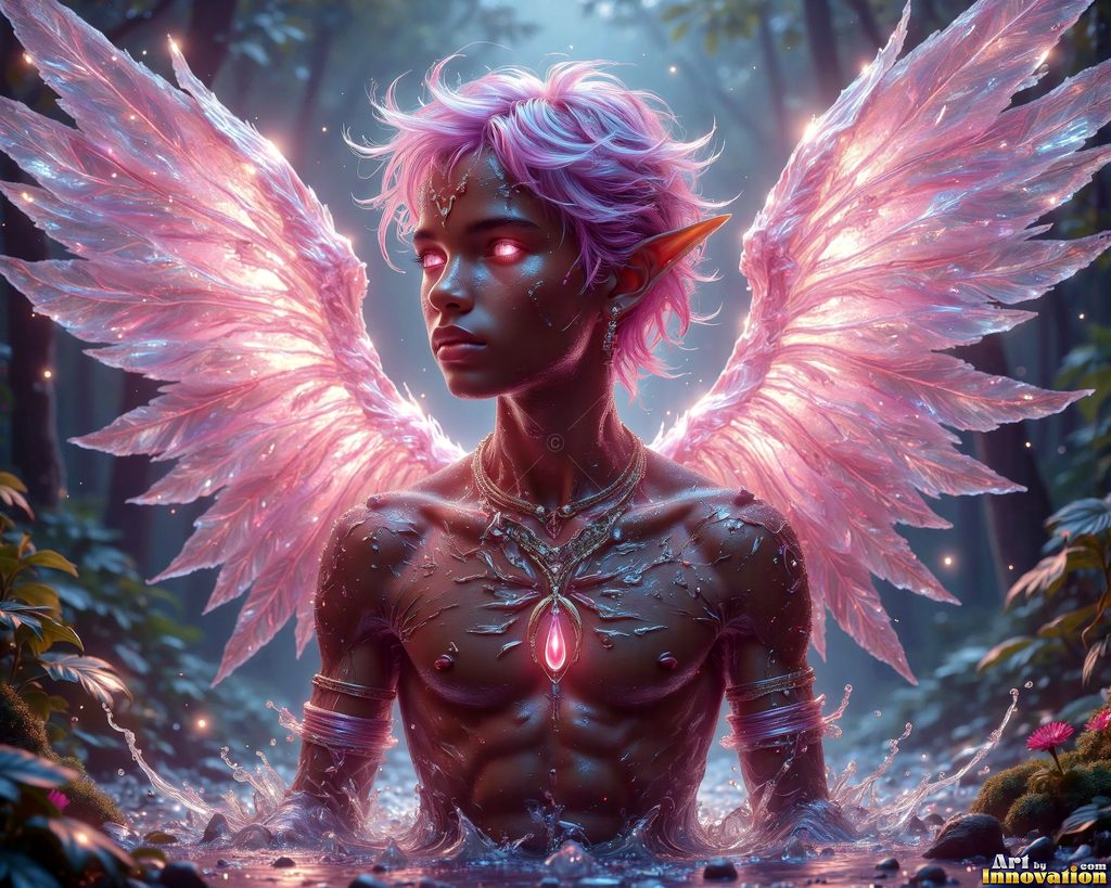 Angels of the Elements - AI Elemental Angel Art Gallery