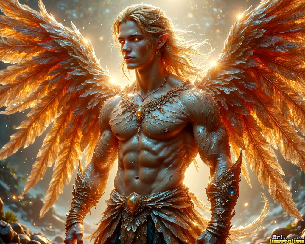 Angels of the Elements - AI Elemental Angel Art Gallery