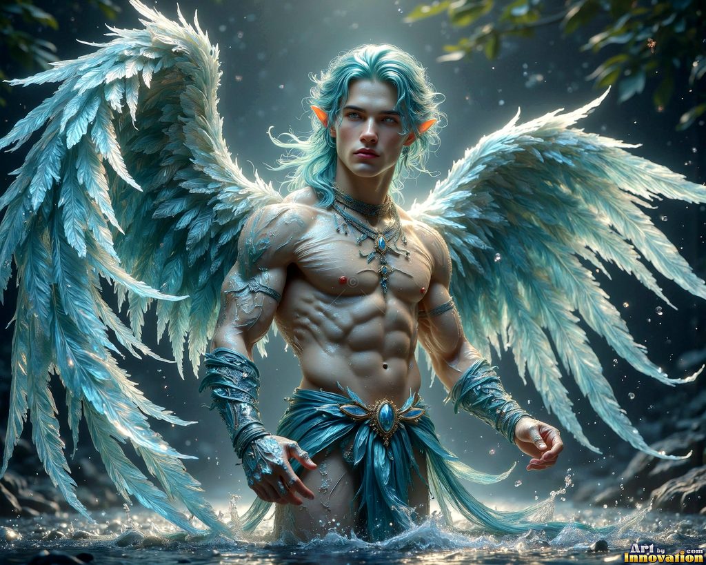 Angels of the Elements - AI Elemental Angel Art Gallery