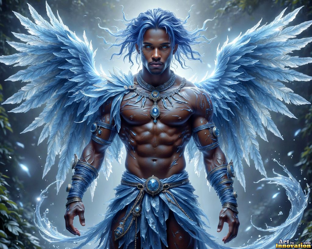 Angels of the Elements - AI Elemental Angel Art Gallery