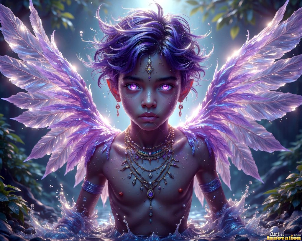 Angels of the Elements - AI Elemental Angel Art Gallery