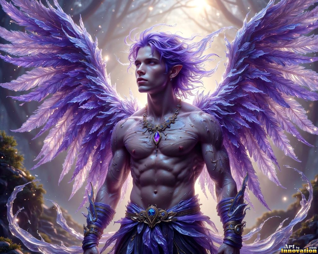 Angels of the Elements - AI Elemental Angel Art Gallery