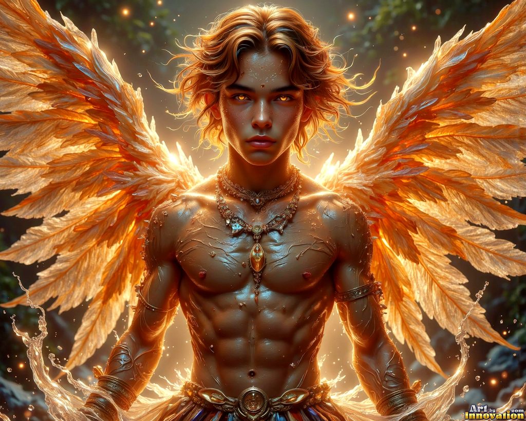 Angels of the Elements - AI Elemental Angel Art Gallery