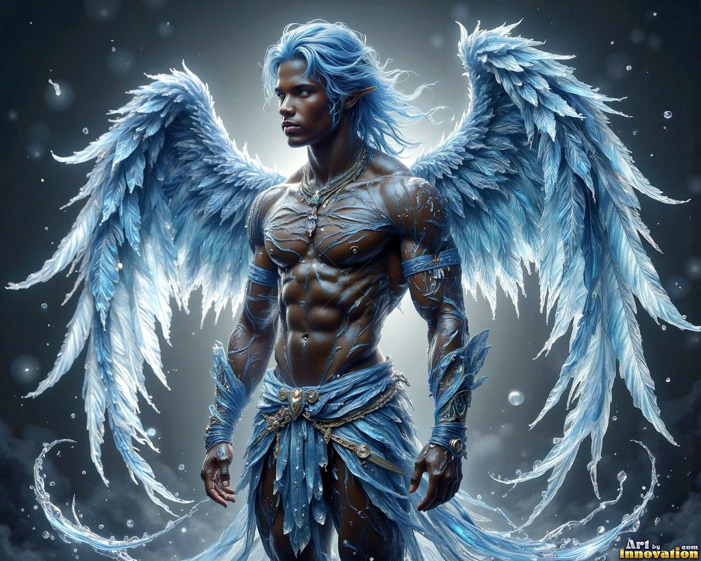 Angels of the Elements - AI Elemental Angel Art Gallery
