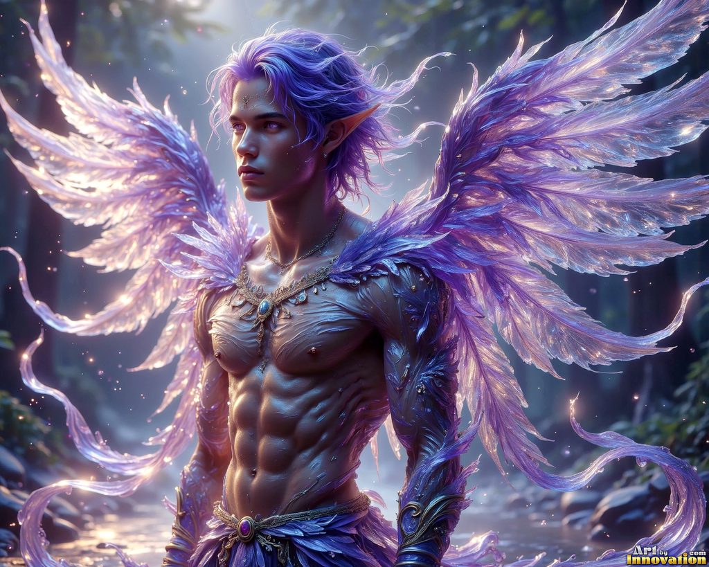 Angels of the Elements - AI Elemental Angel Art Gallery