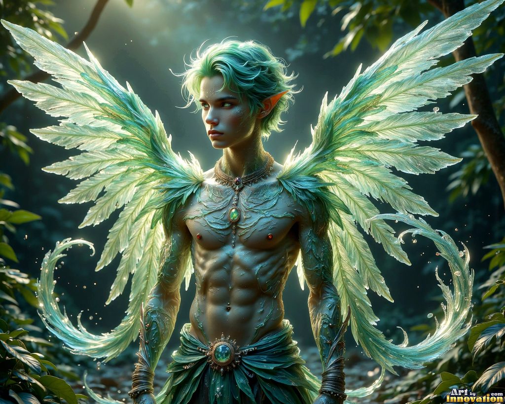Angels of the Elements - AI Elemental Angel Art Gallery