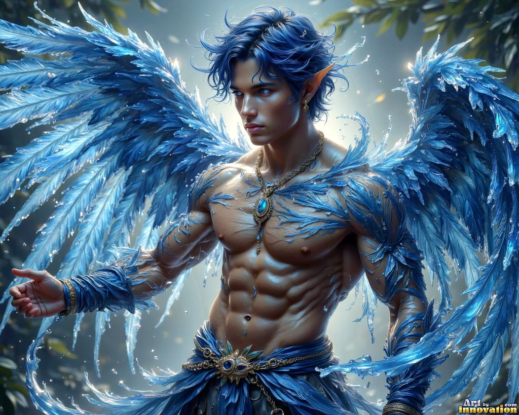Angels of the Elements - AI Elemental Angel Art Gallery