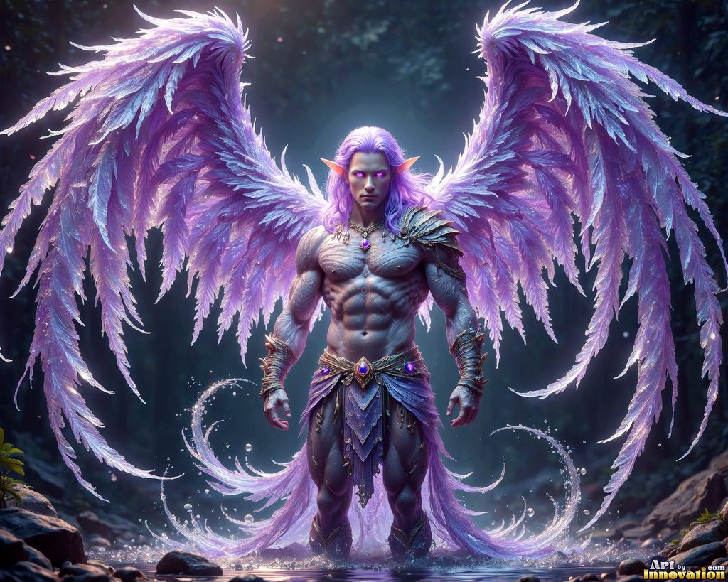 Angels of the Elements - AI Elemental Angel Art Gallery
